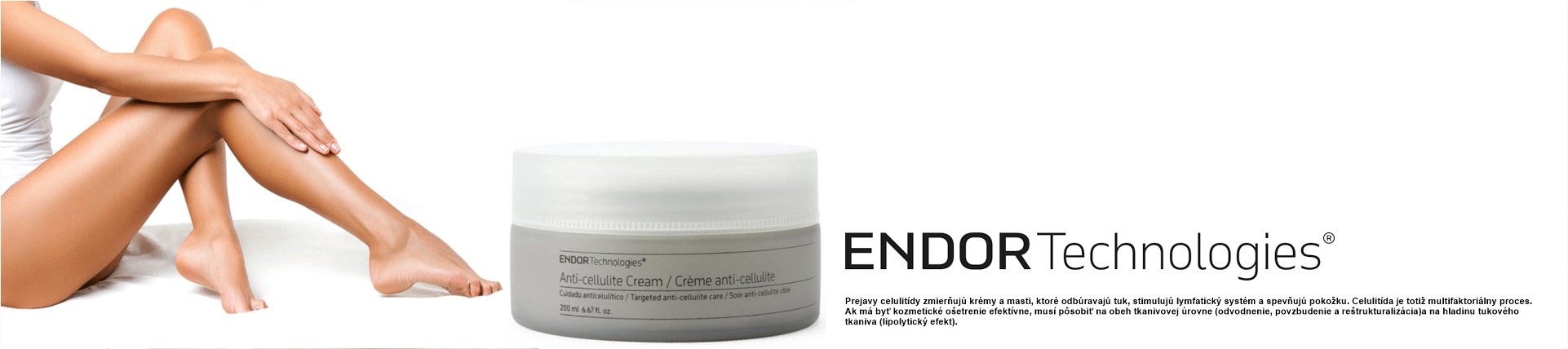 ENDOR Anti-Cellulite (krém na redukciu celulitídy) 200 ml