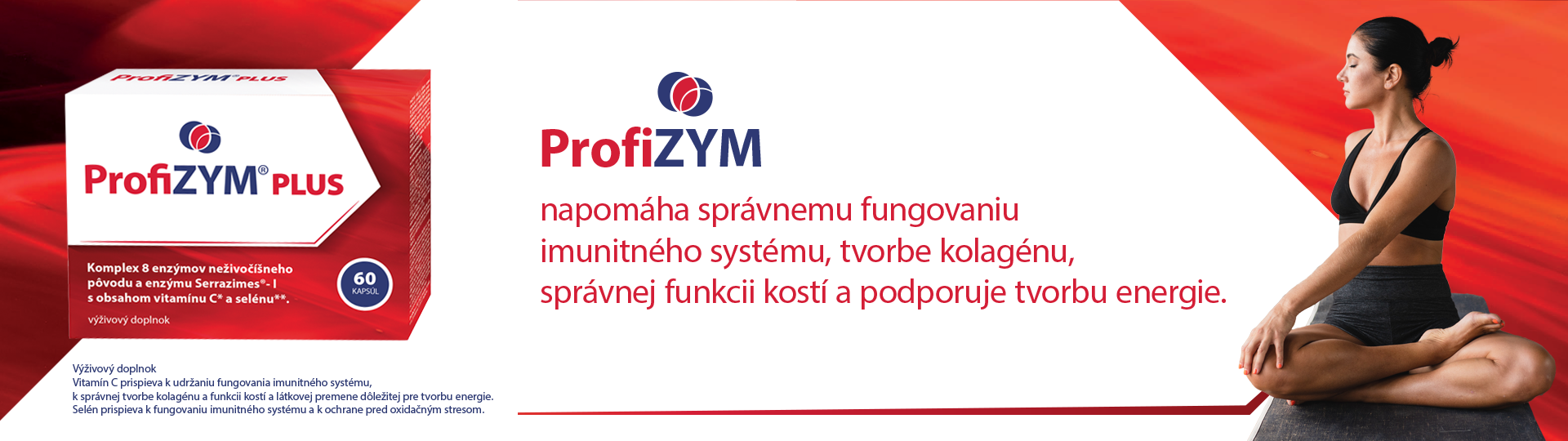  ProfiZYM Plus pre funkčný imunitný systém, 180 + 60 ks