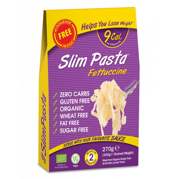 BIO Cestoviny Slim Pasta Fettucine - Slim Pasta, 270g