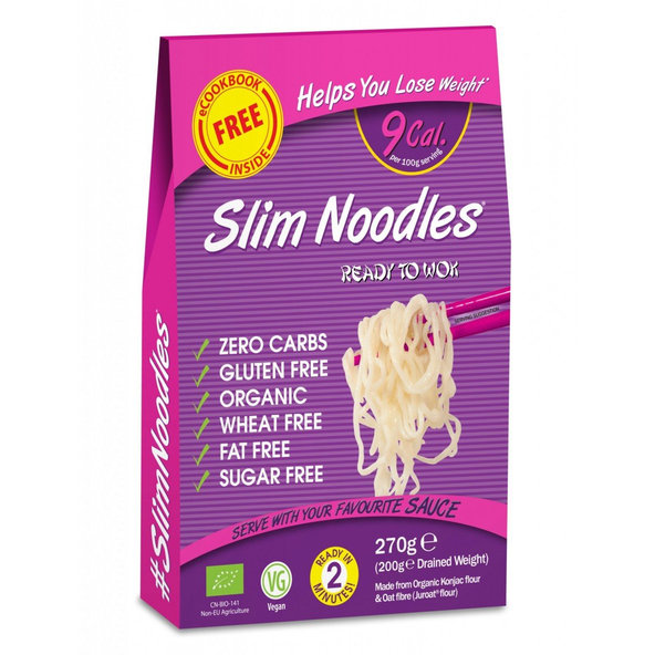 BIO Cestoviny Slim Pasta Noodles - Slim Pasta, 270g