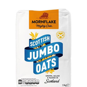 Celozrnné ovsené vločky Scottish Jumbo Oats - Mornflake, 1500g