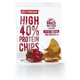 High Protein Chips - Nutrend, šťavnatý steak, 40g