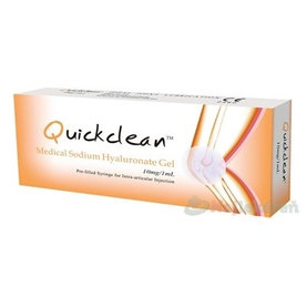Quickclean 10 mg/1 ml Gél s hyaluronátom sodným na osteoartrózy kĺbov 1 ml