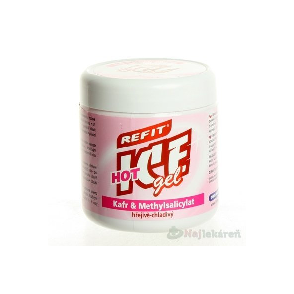 REFIT ICE GEL GÁFOR masážny gél 230 ml