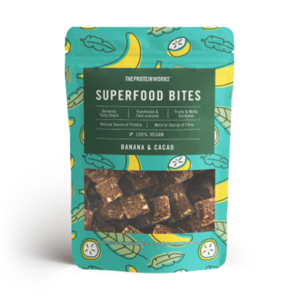 Superfood Bites - The Protein Works, príchuť citrón kokos, 140g
