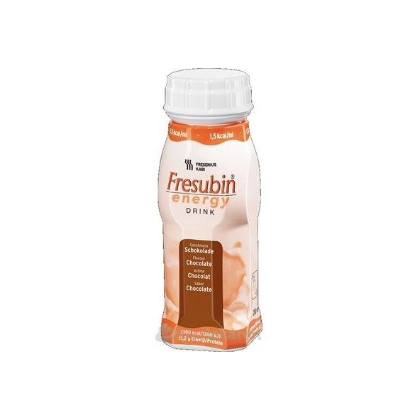 Fresubin Energy DRINK, príchuť čokoláda 4x200ml