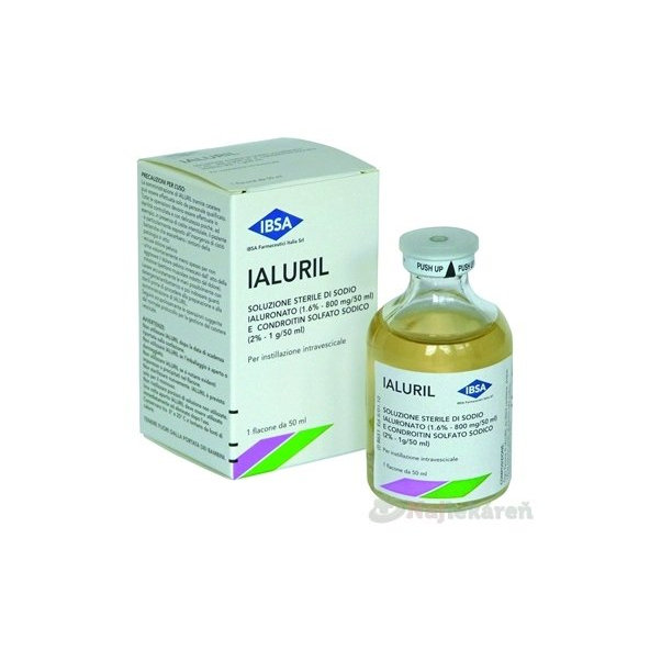 IALURIL instilácia urologická 50 ml