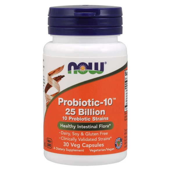 Probiotikum -10™ - NOW Foods, 30cps