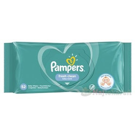 PAMPERS Baby Wipes Fresh Clean vlhčené obrúsky 1x52 ks