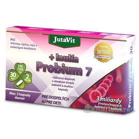 JutaVit Probium 7 + Inulín, probiotikum, cps 1x30 ks