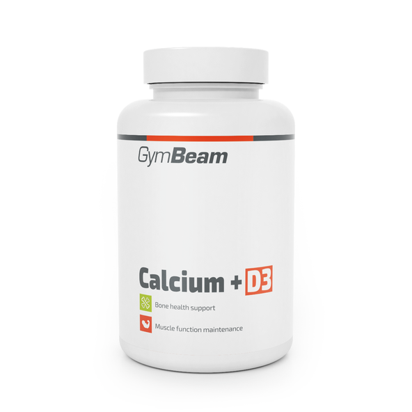 Vápnik + vitamín D3 - GymBeam, 120cps
