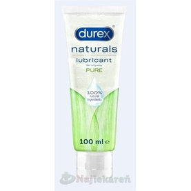 DUREX Naturals Pure, lubrikačný gél 100ml