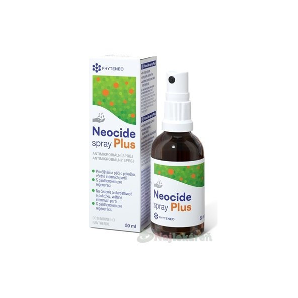 Phyteneo Neocide bezoplachový antimikrobiálny spray Plus 1x50 ml