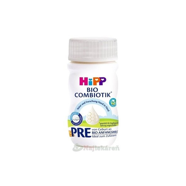 HiPP PRE BIO Combiotik tekutá počiatočná mliečna dojč. výživa 24x90 ml