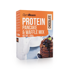 Proteínové palacinky Pancake & Waffle Mix - GymBeam, vanilka, 500g