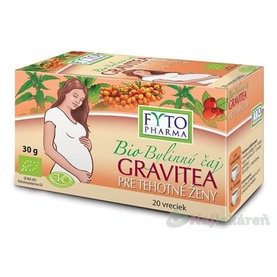 FYTO Bio Bylinný čaj GRAVITEA PRE TEHOTNÉ ŽENY nálevové vrecká 20x1,5 g