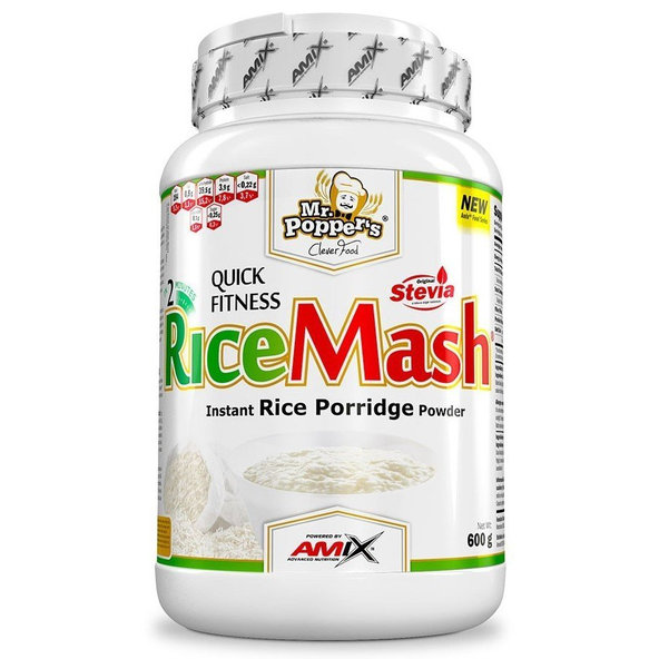 Mr.Popper‘s RiceMash - Amix, príchuť jahodový jogurt, 600g