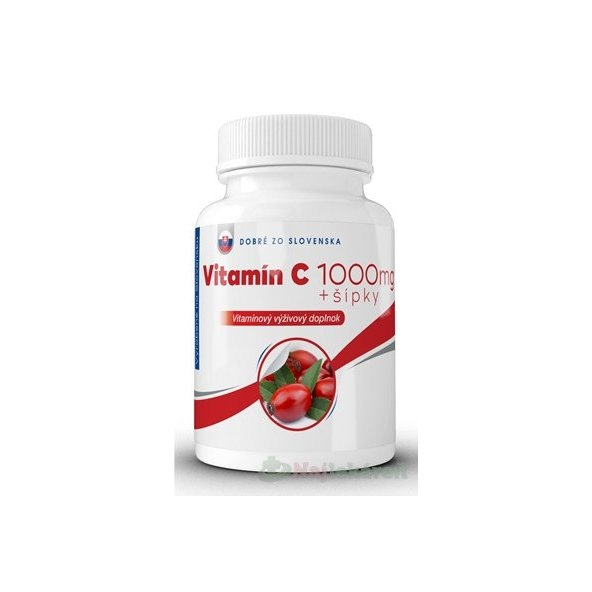 Dobré z SK Vitamín C 1000 mg + šípky tbl 1x100 ks
