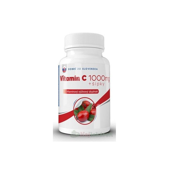 Dobré z SK Vitamín C 1000 mg + šípky tbl 1x30 ks