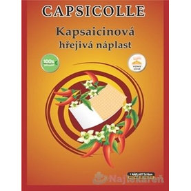 Kapsaicínová hrejivá náplasť CAPSICOLLE, 1 ks