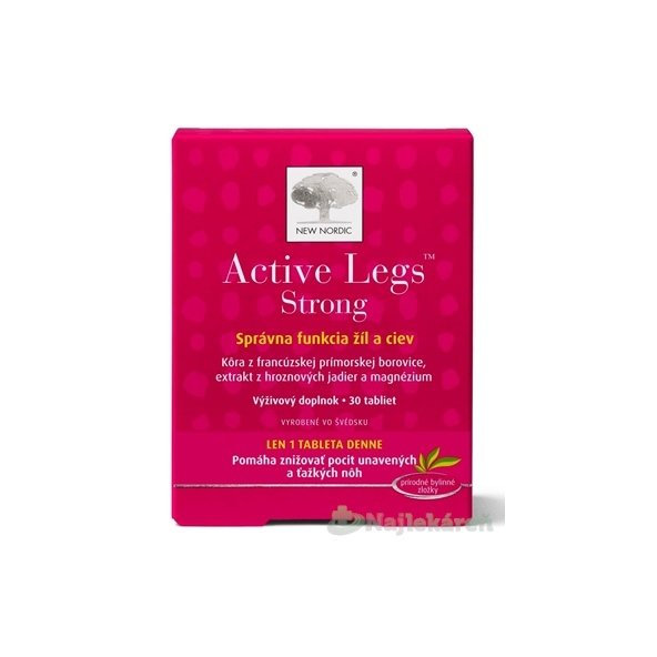 NEW NORDIC Active Legs Strong na žily a cievy 30tbl