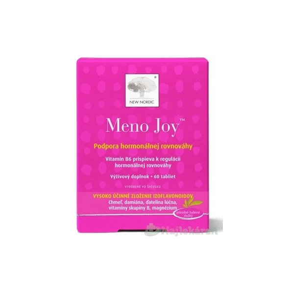 NEW NORDIC Meno Joy na podporu hormonálnej rovnováhy v menopauze 60tbl