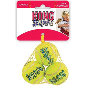 Hračka pre psy Kong Air Dog Lopta malá tenis XS (3 bal.)