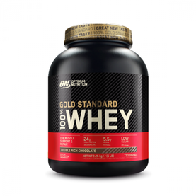 Proteín 100% Whey Gold Standard - Optimum Nutrition, príchuť dvojitá bohatá čokoláda, 450g