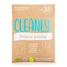 Cleanly Eco pracie pásiky na 32 praní - EatGreen - 48 g