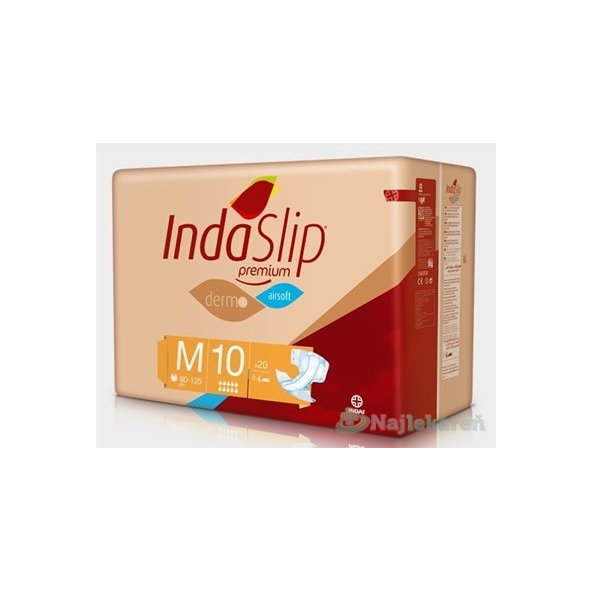 IndaSlip Premium M 10 plienkové nohavičky, dermo, airsoft, obvod 80-125cm, 20ks