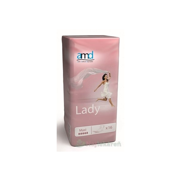 AMD Lady Maxi, inkontinenčné vložky pre ženy, 1x16 ks