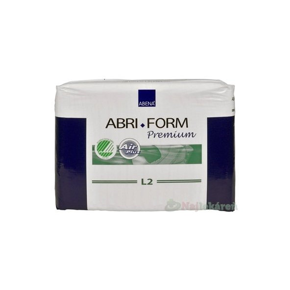 ABENA ABRI FORM Premium L2 plienkové nohavičky priedušné, boky 100-150cm, savosť 3100ml, 22ks