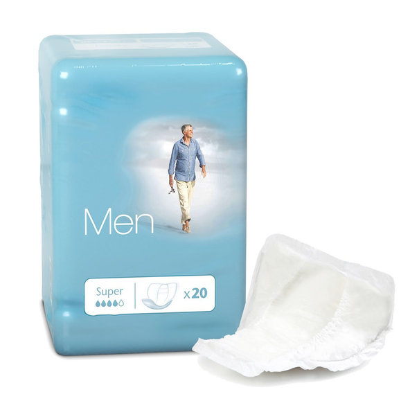 AMD Men Super, inkontinenčné vložky pre mužov, 1x20 ks