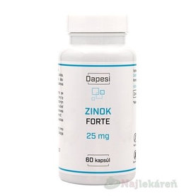 Dapesi ZINOK FORTE 25 mg, 60 cps