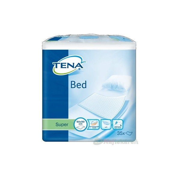 TENA Bed Super absorpčné podložky, 60x90cm, 35ks