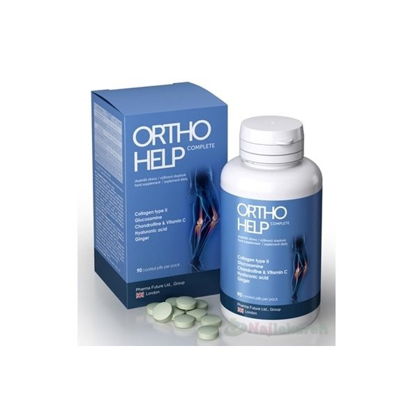 ORTHO HELP COMPLETE, k správnej funkcii kostí, 90 ks