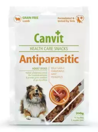 Obrázok Canvit Snacks Anti-Parasitic 200g