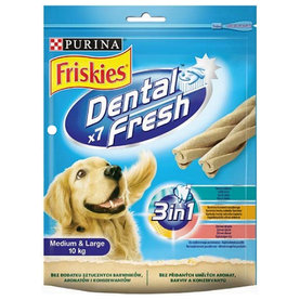 FRISKIES dog Dental Fresh maškrta pre psy 6x180g