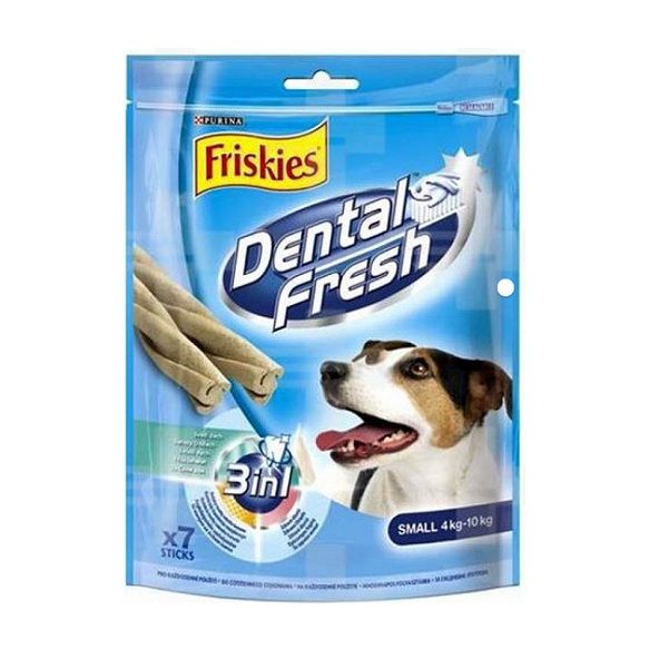 FRISKIES dog Dental Fresh maškrta pre psy 6x110g