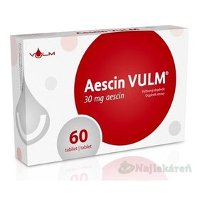 VULM Aescin 30 mg srdce a cievna sústava 60 tabliet