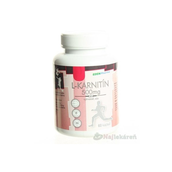 EDENPharma L-KARNITIN 500 mg, 60 cps