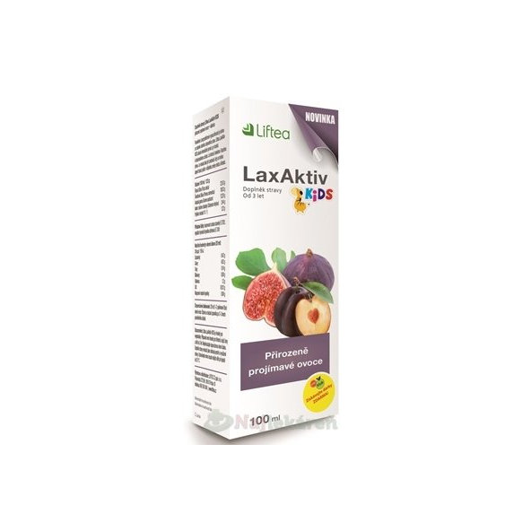 LIFTEA LaxAktiv KIDS, tekutina (roztok) 100 ml
