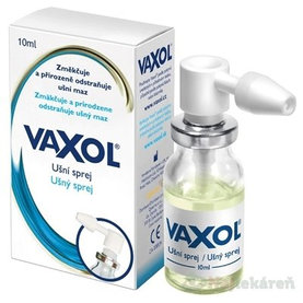 VAXOL ušný sprej na odstránenie ušného mazu 10ml