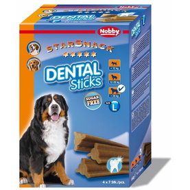 Dentálne maškrty pre psy nad 20kg "Dental Sticks" L 28ks