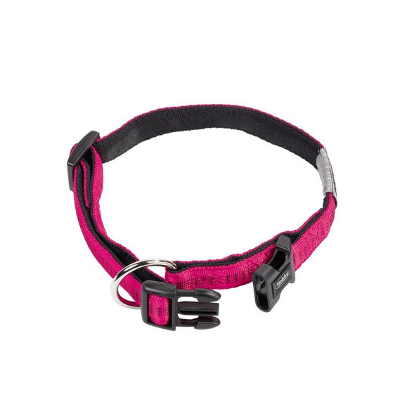 Obojok pre psy "Soft Grip" (S-M) fuchsia