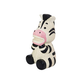 Latexová hračka s pískatkom pre psy zebra 14,5cm