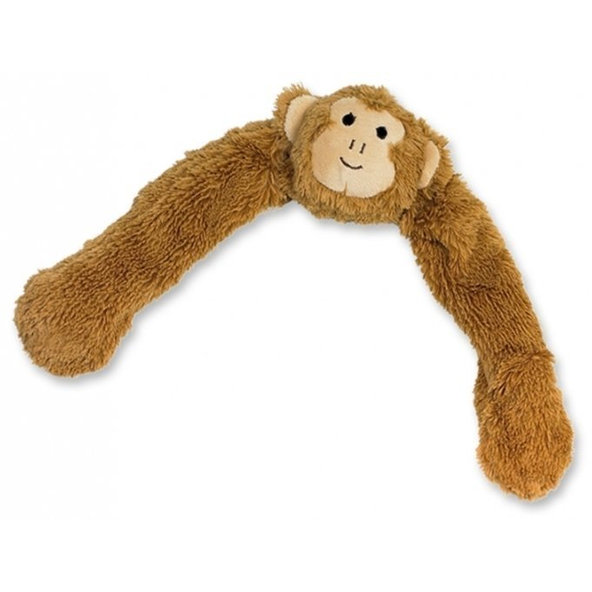 Opica s lanom 55cm hnedá