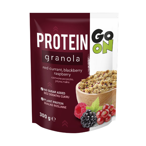 Proteínová granola - Go On 8 x 300g