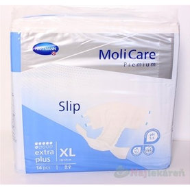 MoliCare Premium Extra Plus XL plienkové nohavičky zalepovacie (150-175cm), 14ks