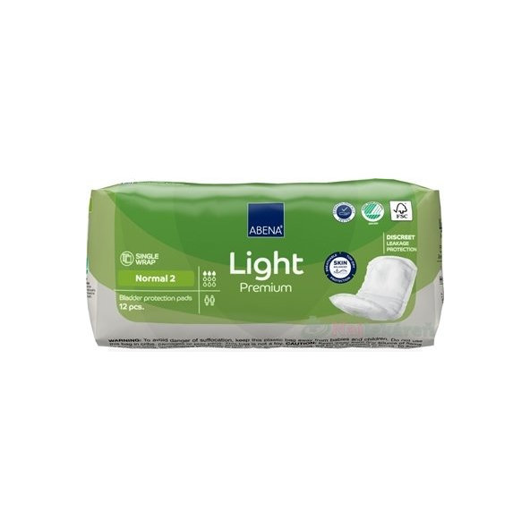 ABENA Light Premium Normal 2, absorpčné vložky, 12 ks